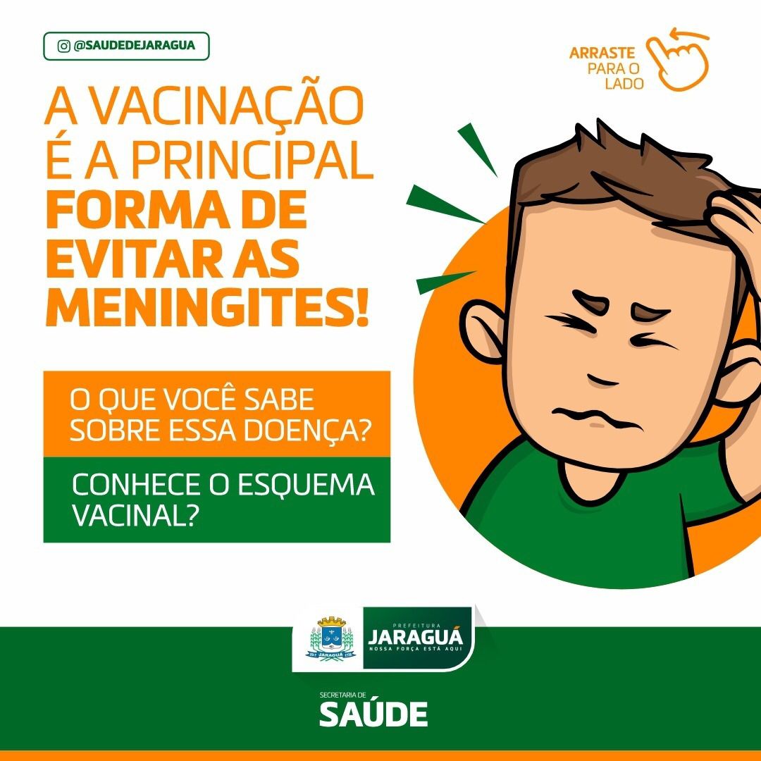 Você sabe o que é a meningite? Prefeitura Municipal de Jaraguá